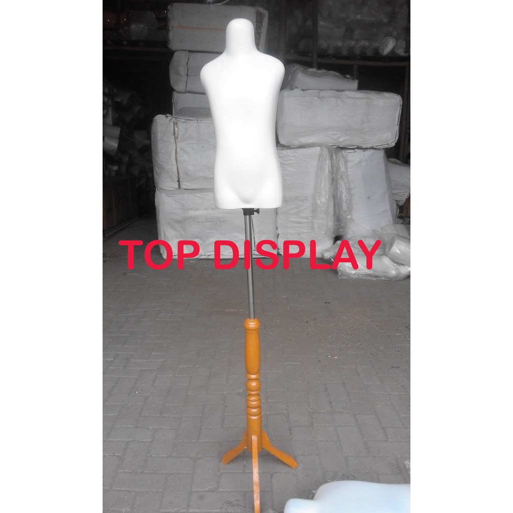 Daftar harga patung baju anak terbaru november 2022. MANEKIN ANAK L BUTHEK + KAKI KAYU/ PATUNG BAJU ANAK KOMPLIT| MANEKIN