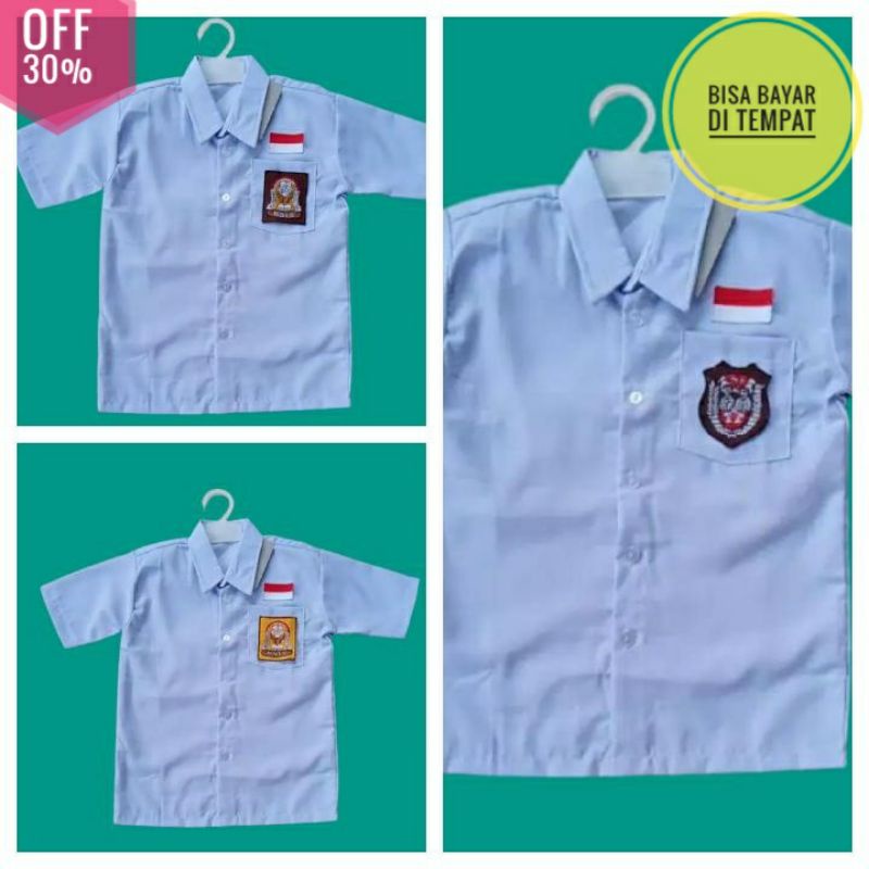 Jual Seragam Osis Seragam Sekolah Seragam SD SMP SMA hem Putih Pendek  Kemeja Pendek Sd Seragam Murah Indonesia|Shopee Indonesia