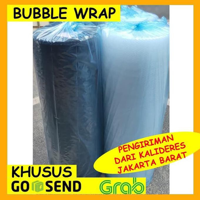 Jual BUBBLE WRAP 125CM X 50M MURAH - PENGIRIMAN GOSEND / GRAB INSTANT ONLY  - Hitam Indonesia|Shopee Indonesia