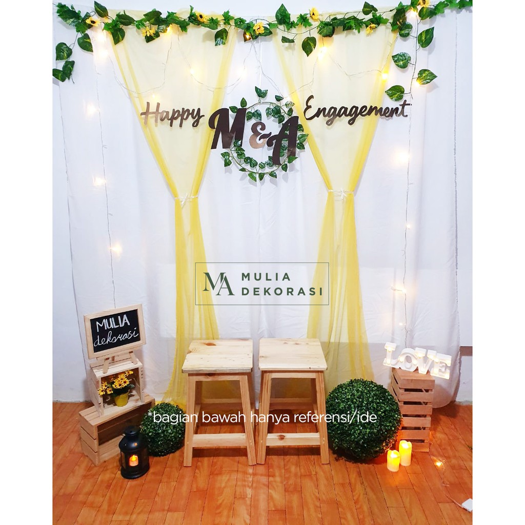 Pelamin resepsi simple tapi cantik dan pelamin kahwin bajet murah. Jual Dekorasi Lamaran Backdrop Nikahan Photobooth Diy Akad Nikah Aqiqah Khitan Paket Mulia Matahari Indonesia Shopee Indonesia