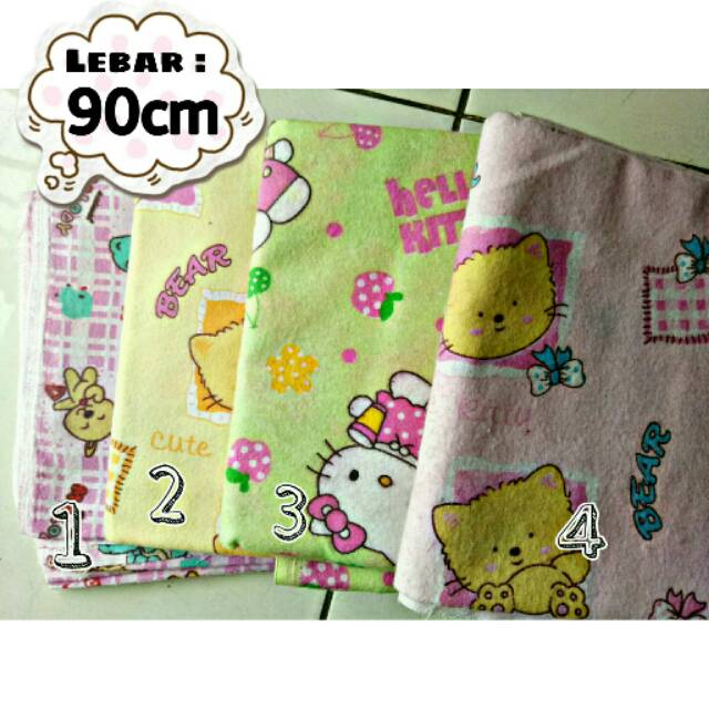 Jual BAHAN KAIN FLANEL BAYI MOTIF LUCU /BEDONGAN BAYI/SELIMUT BAYI /KAIN  METERAN (yard) MURAH Indonesia|Shopee Indonesia