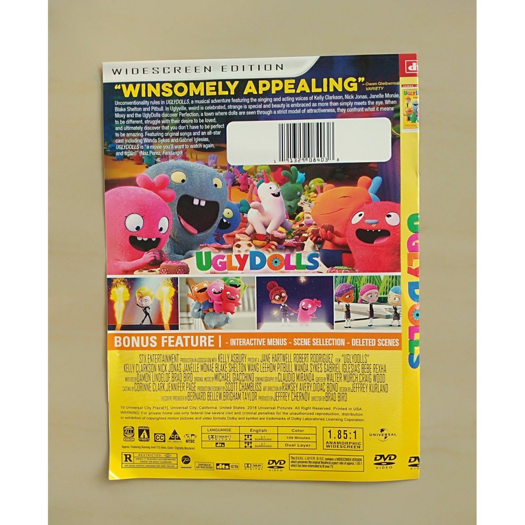 There are tons of great resources for free printable color pages online. Dvd Film Anak Ugly Dolls Dvd Film Anak The Movie Shopee Indonesia