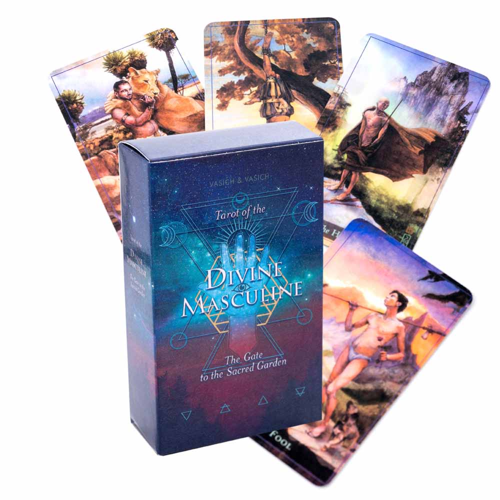 The god tarot · primordial warrior . Jual Tarot Of The Divine Masculine Card Games Indonesia Shopee Indonesia