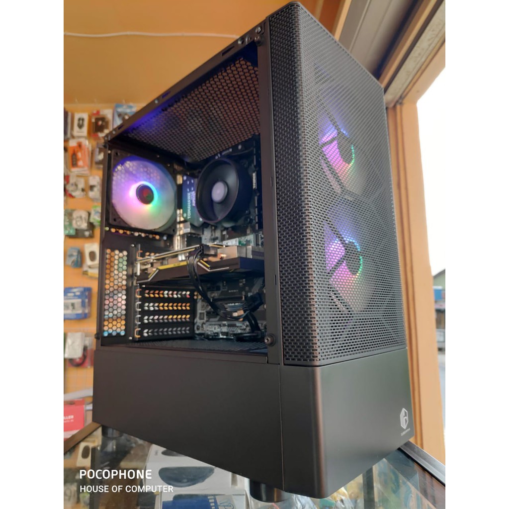 Berapakah biaya admin yang harus dibayar oleh toko non star seller yang telah menyelesaikan pesanan diatas 100?? Casing pc cube gaming KARVIA 3 rainbow fan ATX mid tower