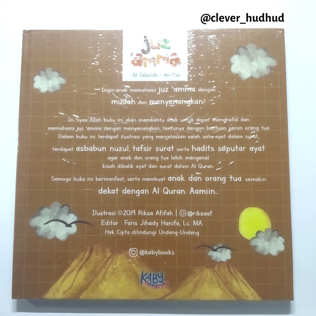 Buku Anak Muslim - Juz &lsquo;Amma - Az Zalzalah hingga An Nas | Shopee Indonesia