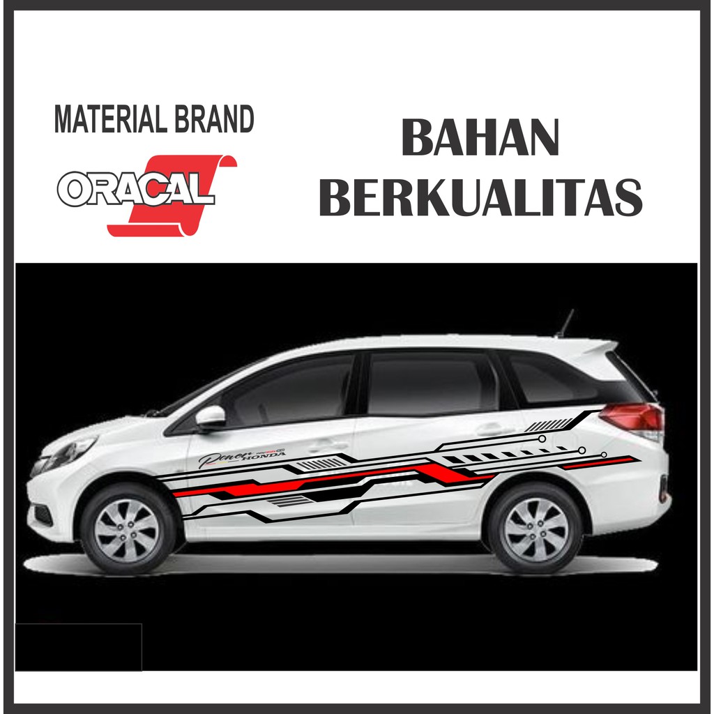 Stiker Sticker Mobil variasi cutting honda mobilio avanza ertiga xenia  sigra calya xpander terbaru | Shopee Indonesia