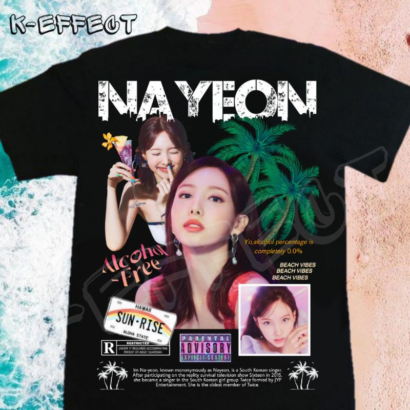 01/06/2021 · twice will make a comeback on june 9, 2021 with their 10th mini album taste of love. Jual Kaos Kpop Twice Alcohol Free Nayeon Unisex By K Effect Shopee Indonesia