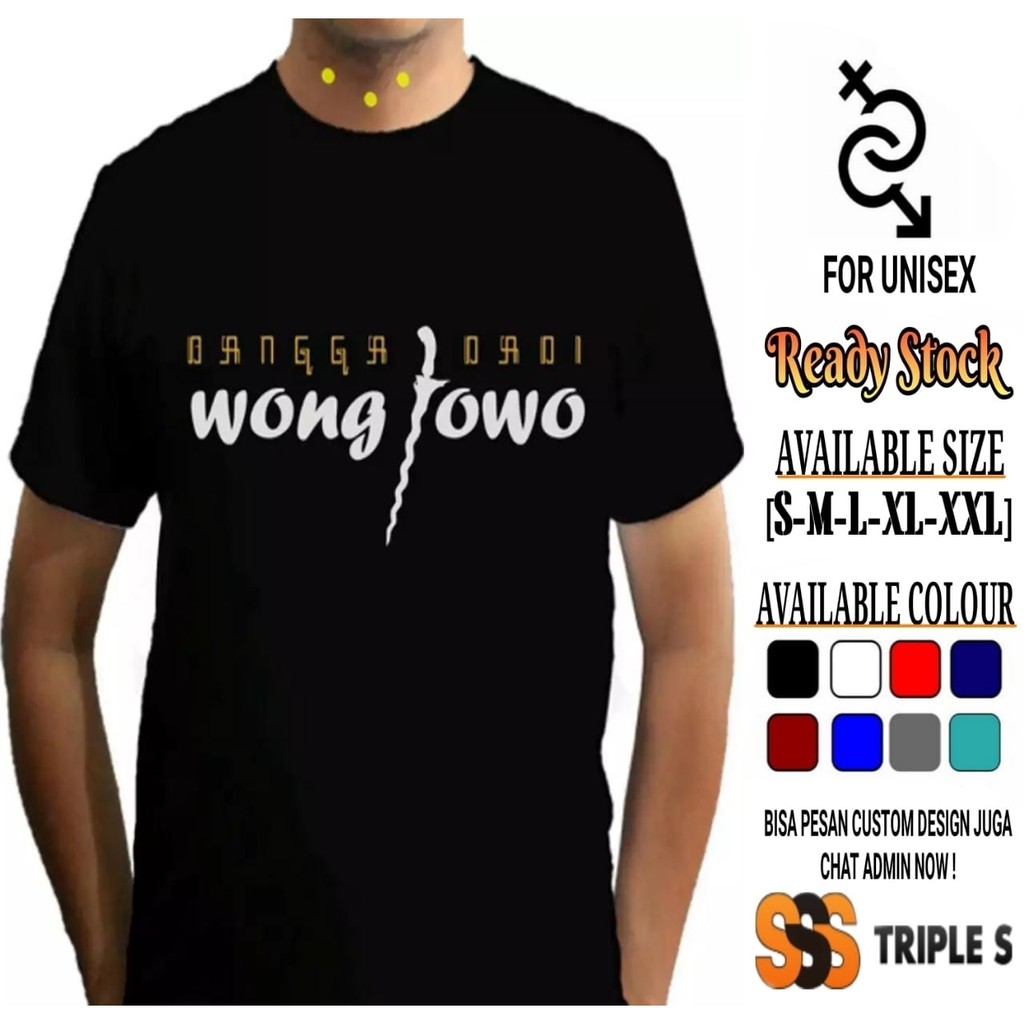 Mari anda baca sedikit banyak artikel terkait desain tulisan kaos . Kaos Bangga Dadi Wong Jowo Kaos Kata Kata Keren Jawa Wong Jowo Shopee Indonesia
