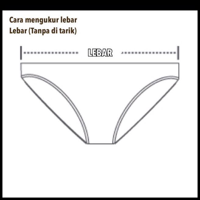 Kenapa harus mengukur lingkar pinggang? Clmx1 Celana Dalam Wanita Cd Wanita Panties Lingerie Shopee Indonesia
