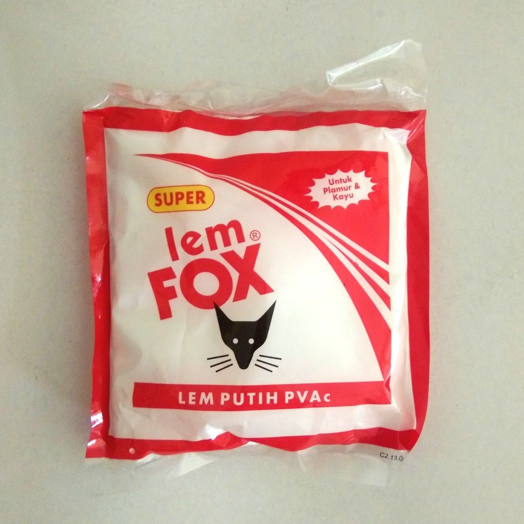 Lem Fox Putih 350g Lem Fox Super Lem Putih PVAc Lem Kayu Lem Plamur |  Shopee Indonesia