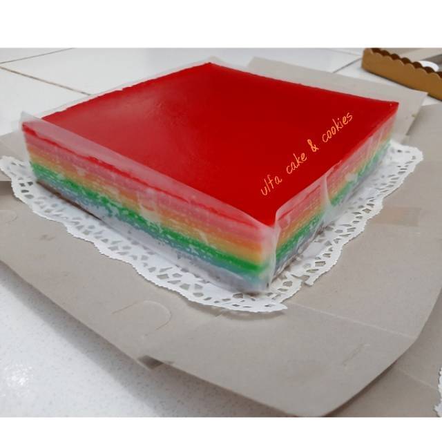 Cara membuat kue lapis tepung beras pelangi. Jual Kue Lapis Tepung Beras Lapis Sagu Lapis Kanji Cokelat Pandan Indonesia Shopee Indonesia