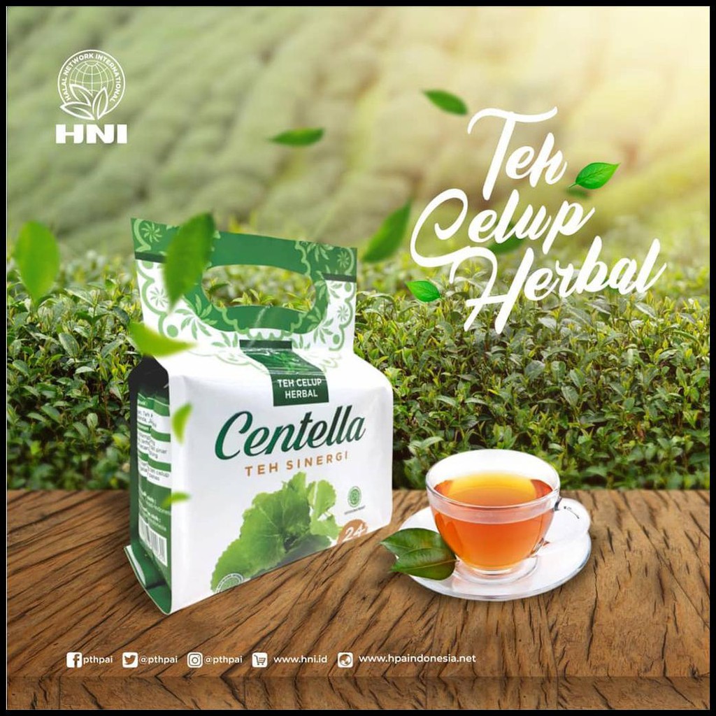 The current status of the logo is active, which means the logo is currently in use. Jual Original Hni Hpai Centella Teh Sinergi Teh Pegagan Sinergi Pilihan Asli Indonesia Shopee Indonesia