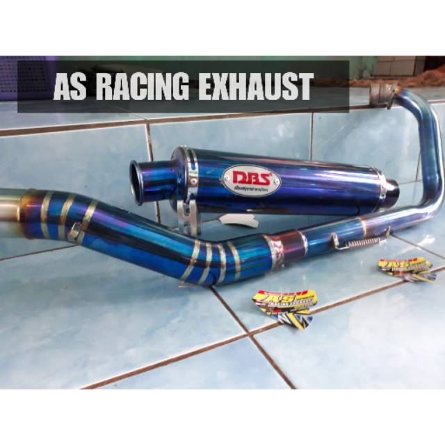 Knalpot silincer mdel dbs kws almunium corak bisa utk smua motor 4 tak satria fu sonic r15 xabre cbr cb tiger gl ninja jupiter mx r25 gsx dll. Knalpot Dbs Bluemoon Satria Fu Shopee Indonesia