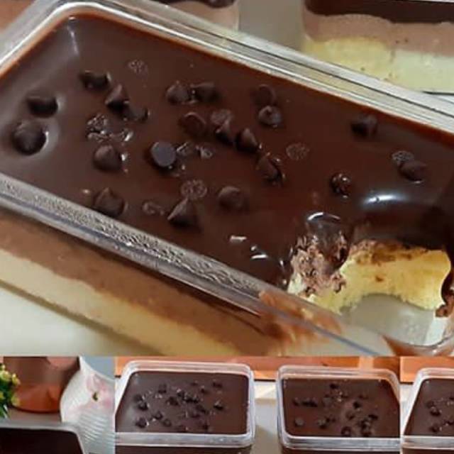 2 butir telor · 10 sendok gula pasir · 1/2 sdt tbm · 1/2 sdt soda kue · 10 sendok tepung terigu · 1 bungkus chocolatos · 50 gram coklat batangan yang . Jual Bolu Kukus Coklat Lumer Indonesia Shopee Indonesia