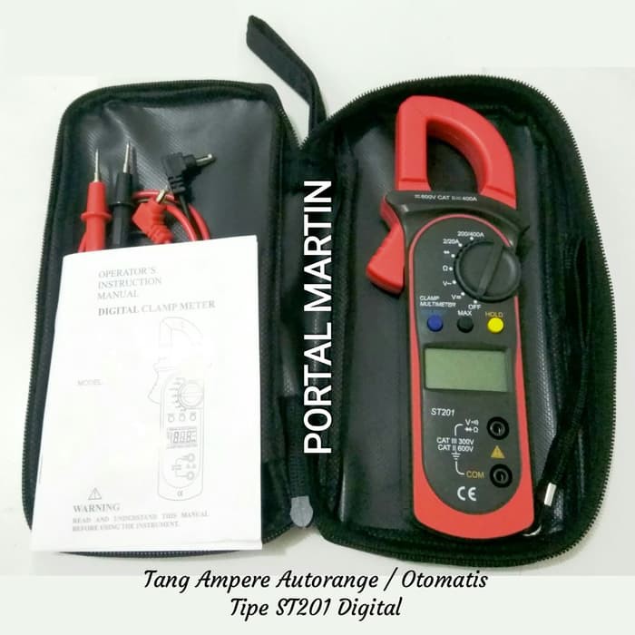 Tang Ampere Otomatis ST201 Autorange Clamp Meter | Shopee Indonesia