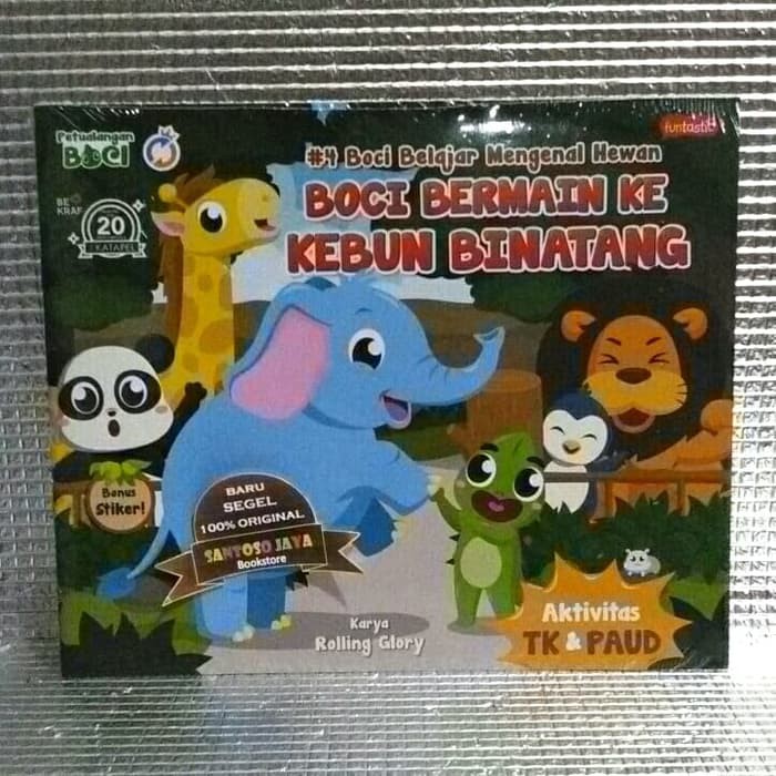 Seri Petualangan Boci : Belajar Mengenal Hewan - Boci Bermain Ke Kebun  Binatang | Shopee Indonesia