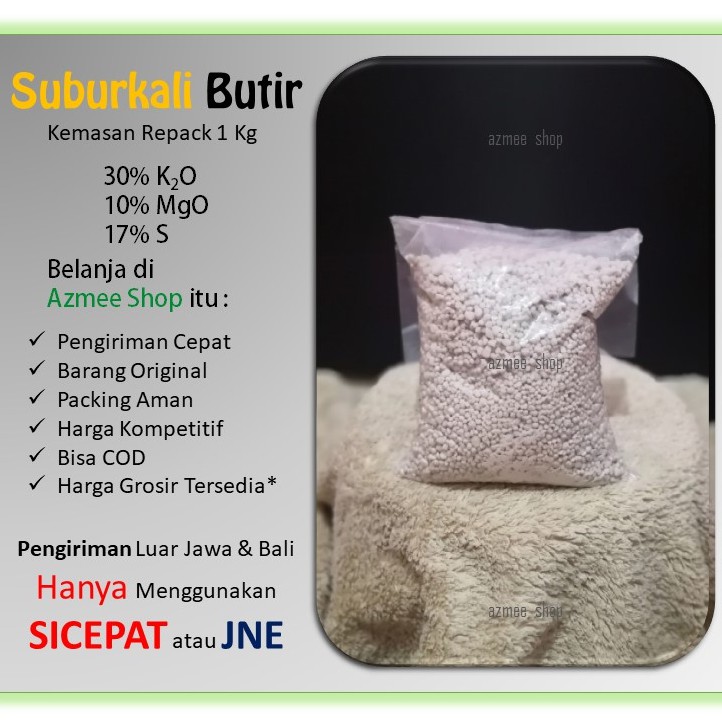 Karena kedua tanaman ini berita artikel kalium clorida, . Jual Pupuk Meroke Suburkali Butir Patentkali Butir Pembesar Buah Bebas Khlor Kemasan Repack 1 Kg Indonesia Shopee Indonesia