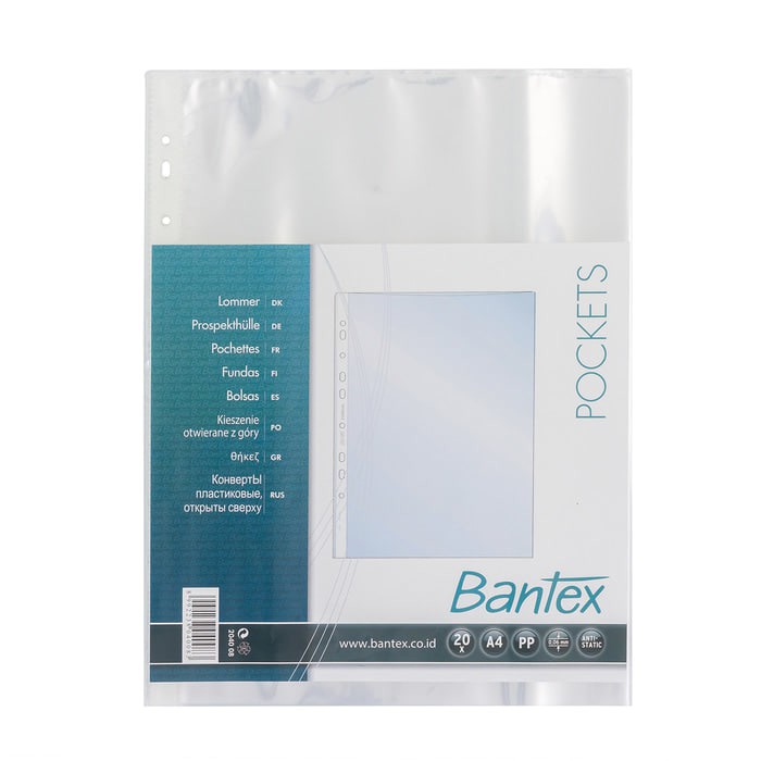 1080 px x 1080 px. PP Pocket Bantex A4 REF 8040 | Shopee Indonesia
