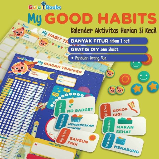 My Good Habits / activity planning / papan jadwal | Shopee Indonesia