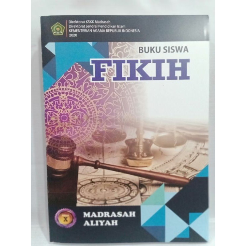 Buku siswa fikih kelas x madrasah aliyah, penulis: Buku Siswa Fikih Kelas 10 2020 Shopee Indonesia