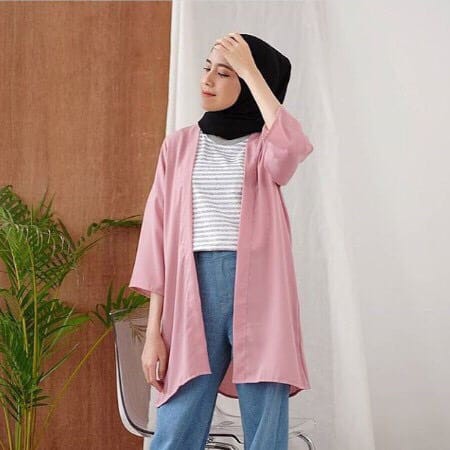 Kamu wajib juga memiliki outer long cardigan panjang wanita zaina. Outer Wolfis Long Cardigan Cardigan Panjang Shopee Indonesia