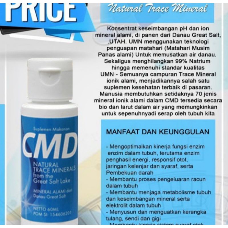 CMD Revell Global Asli Original Concentrated Mineral Drops | Shopee  Indonesia