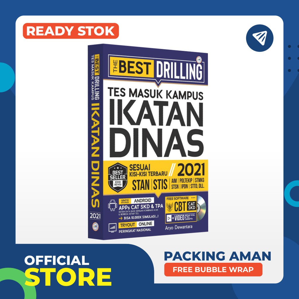 Lokasi skd penerimaan calon taruna/taruni pola pembibitan kemenhub dan pola pembibitan pemda diselenggarakan dengan jadwal dan lokasi cat skd berikut: Buku Sekolah Kedinasan 2021 The Best Drilling Shopee Indonesia