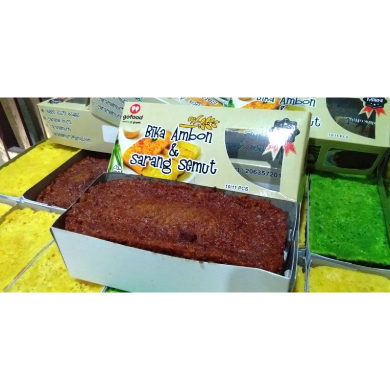 Yang membedakan, warna bika ambon kuning keemasan. Sarang Semut Shopee Indonesia