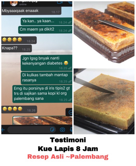 1 kaleng susu kental manis. Kue Maksuba Lapis 8 Jam Khas Palembang Kecil 11 X 22 Cm Shopee Indonesia