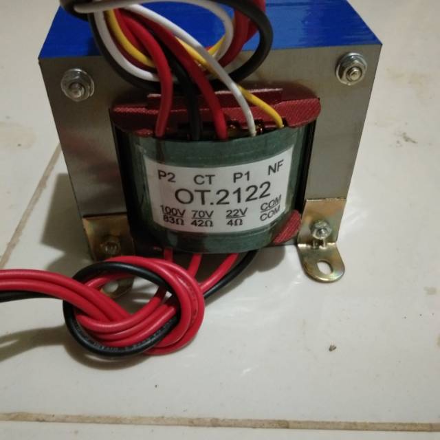 Barang seperti di foto, untuk pengganti trafo ot amplifier toa yg rusak jual trafo ot 120watt. Trafo Ot 120watt Shopee Indonesia