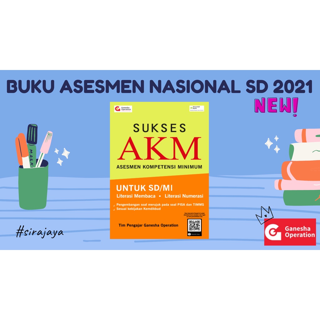 Menyelesaikan soal hots ditinjau dari gaya kognitif. Sesuai Kisi Kisi Akm Sd Buku Akm Sd Kelas 5 Akm Sd Kelas 5 Buku Akm Sd Bedah Materi Soal Akm Sd Asesmen Nasional Sd 2021 Asli Ganesha Operation Shopee Indonesia