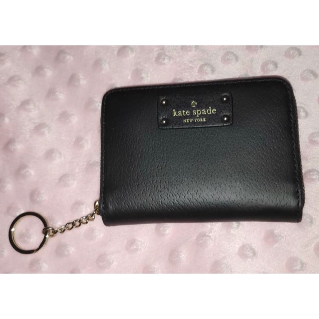 Kate spade new york mouse coin purse ($77) found on polyvore featuring bags, wallets, multi, beaded coin purse, genuine leather wallet, zippered change&nbsp;. Kate Spade Card Case Coin Purse Black Shopee Indonesia