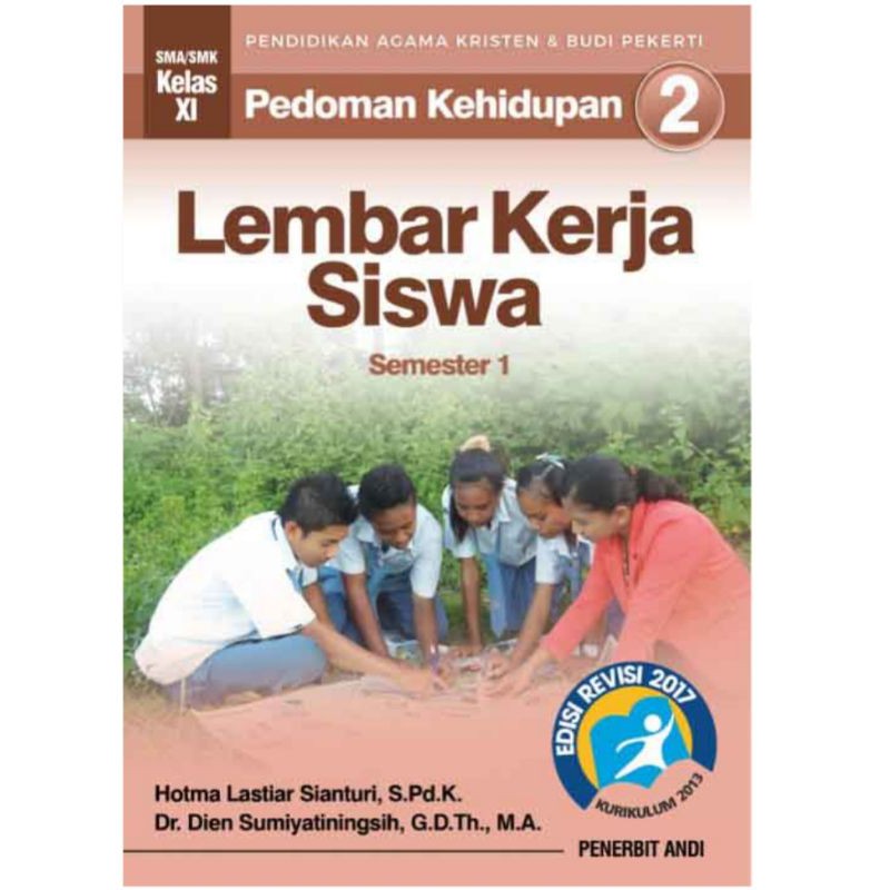 Soal uts agama kristen kelas 2 semester 2 disertai kunci jawaban sumber dari. Lks Pendidikan Agama Kristen Pedoman Kehidupan 2 Kelas Xi Semester 1 Shopee Indonesia