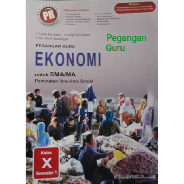 Download disini download buku bse sma / ma kurikulum 2013 gratis 1. Buku Pegangan Guru Soal Kunci Pr Ekonomi Kelas X Semester 1 K13 Revisi Cetakan 2019 Shopee Indonesia