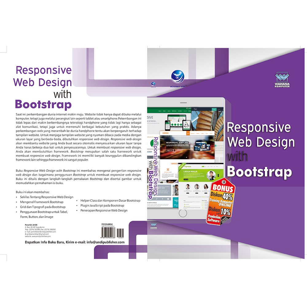 Jual Responsive Web Design With Bootstrap Indonesia|Shopee Indonesia