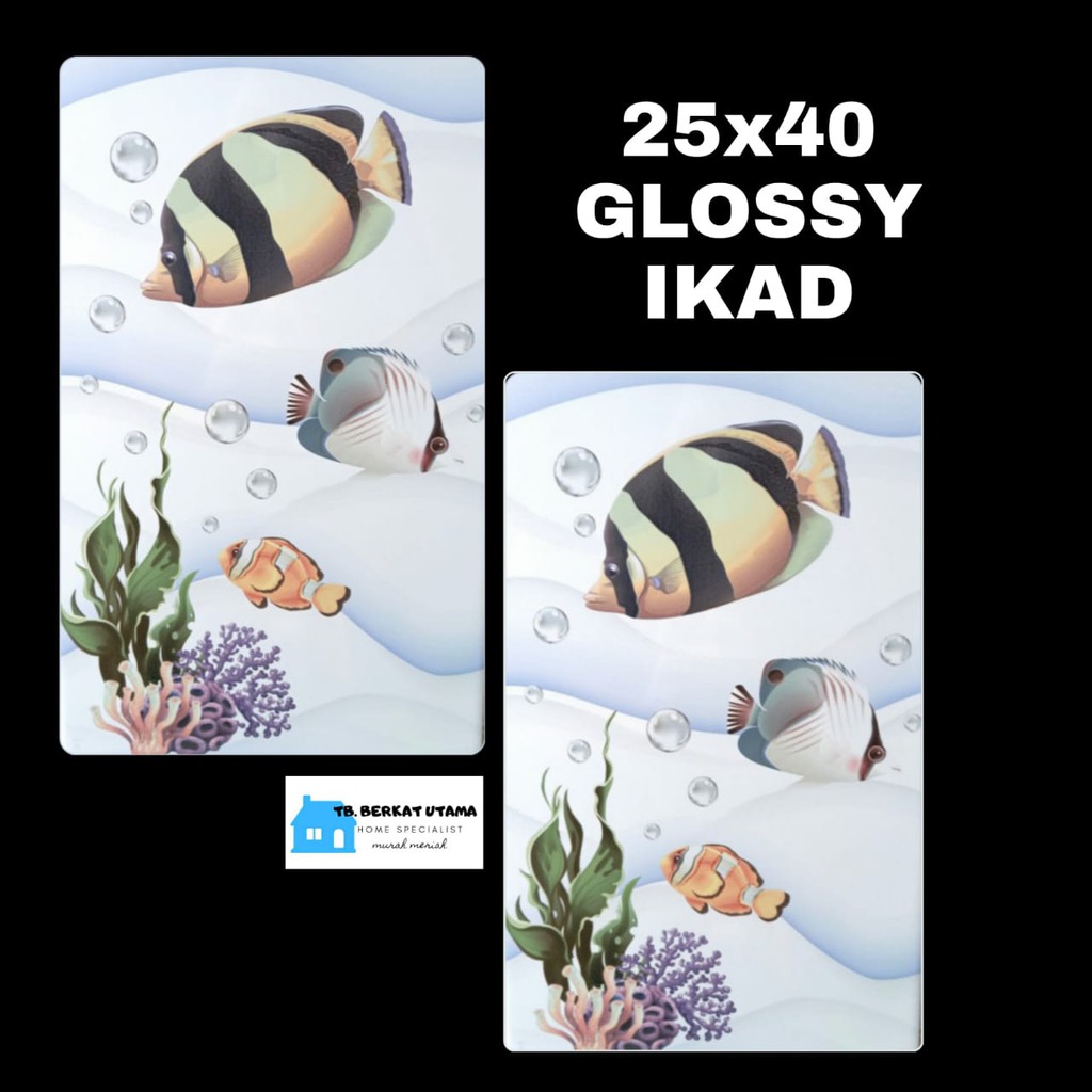 Kamar mandi hotel yang mengombinasikan kesan alam dan modern. Keramik Dinding 25x40 Keramik Lantai 25x40 Glossy Motif Ikan Ikad Keramik Kamar Mandi Anak Kolam Shopee Indonesia
