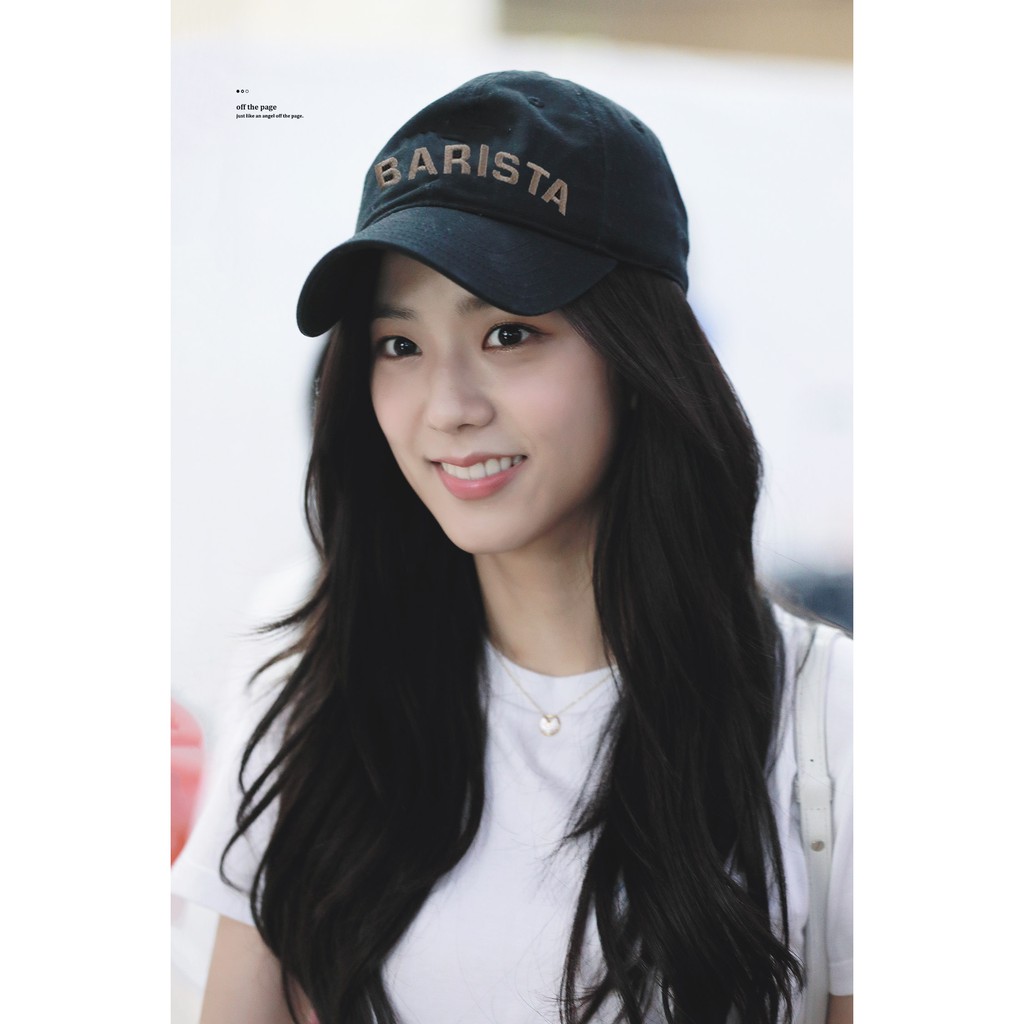 Topi baret bahan katun drill topi baret idol korea topi baret idol kpop . Topi Barista Kpop Blackpink Jisoo Topi Idol Kpop Jisoo Blackpink Topi Baseball Barista Idol Kpop Shopee Indonesia