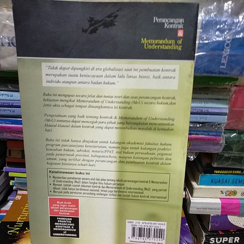 Yang berbeda, na yang diajukan dpr tak menyertakan sampul (cover) . Perancangan Kontrak Dan Memorandum Of Understanding Shopee Indonesia
