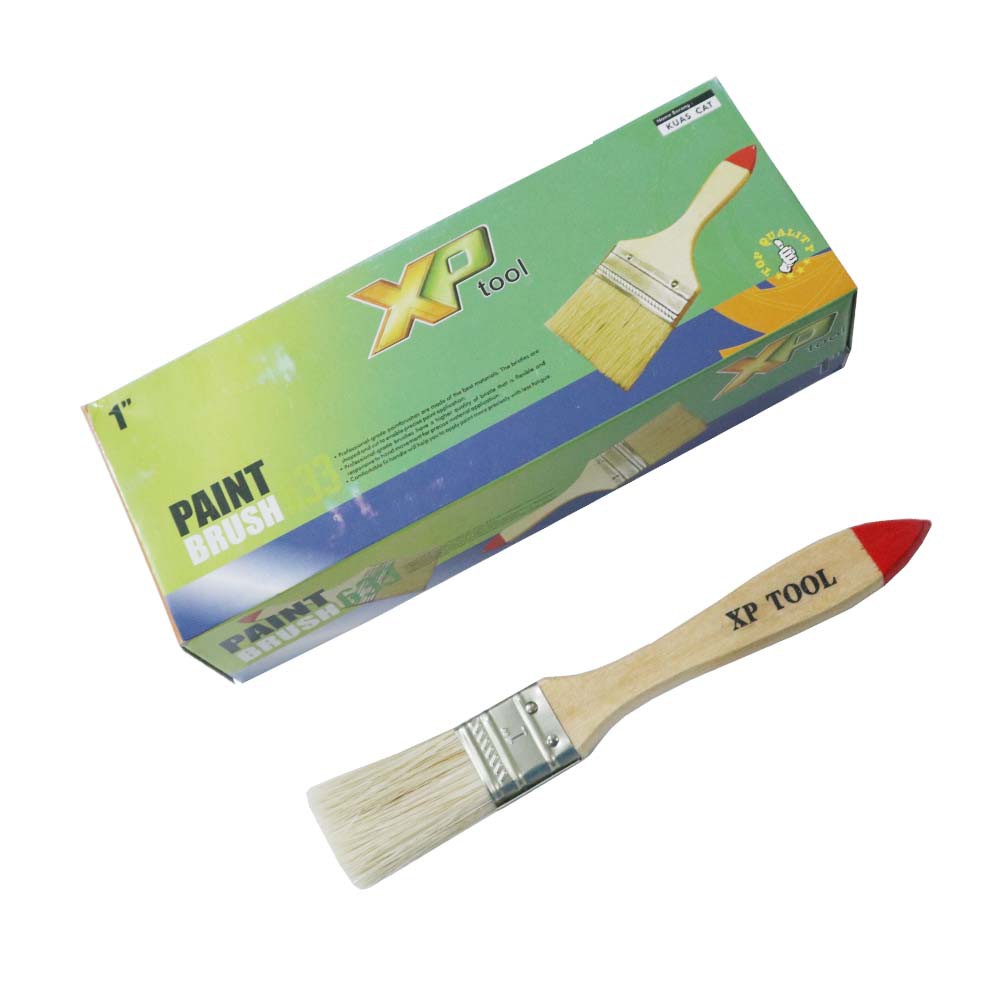 Jual Kuas Cat 1 inch Tembok / Minyak 1'' XPtoll Indonesia|Shopee Indonesia