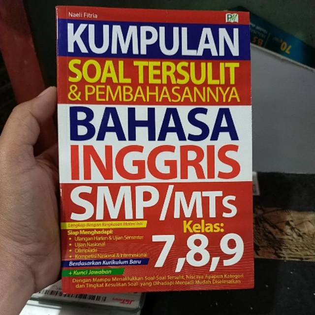 Buku soal latihan pembahasan bahasa inggris smp mts edisi terbaru. Soal Olimpiade Bahasa Inggris Smp Dan Kunci Jawaban Nasi