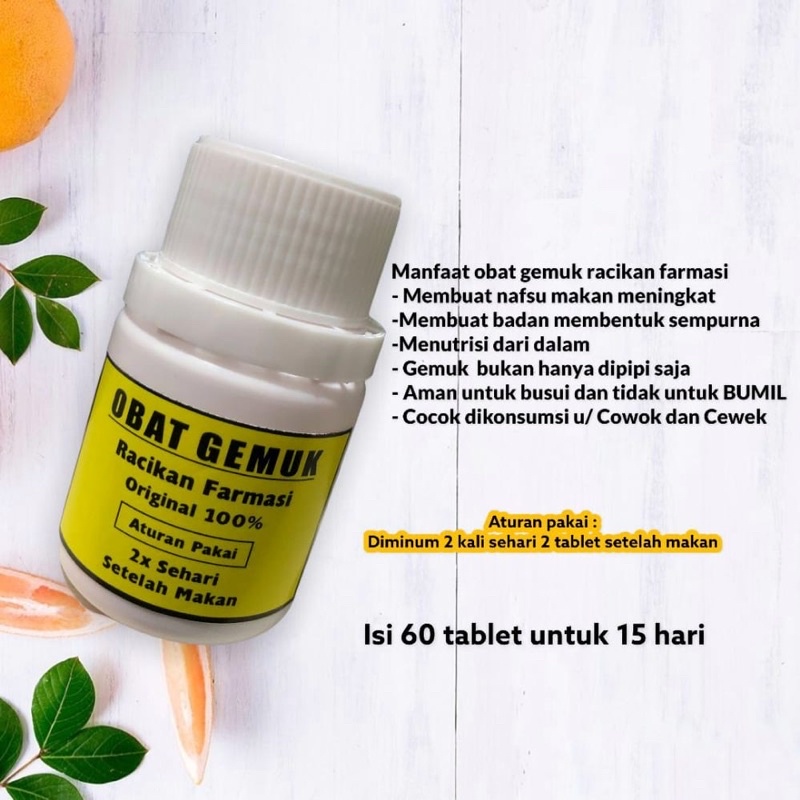 Homeopati adalah sebuah seni penyembuhan yang didasarkan pada hukum persamaan dengan. Jual Obat Gemuk Farmasi Indonesia Shopee Indonesia