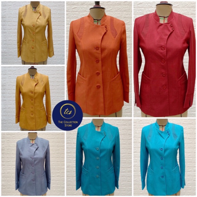Jual SERAGAM BLAZER GURU , BLAZER BERWARNA, Blazer Wanita | M-101  Indonesia|Shopee Indonesia