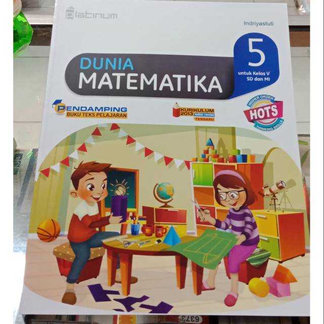 Download Buku Dunia Matematika Kelas 5 PNG