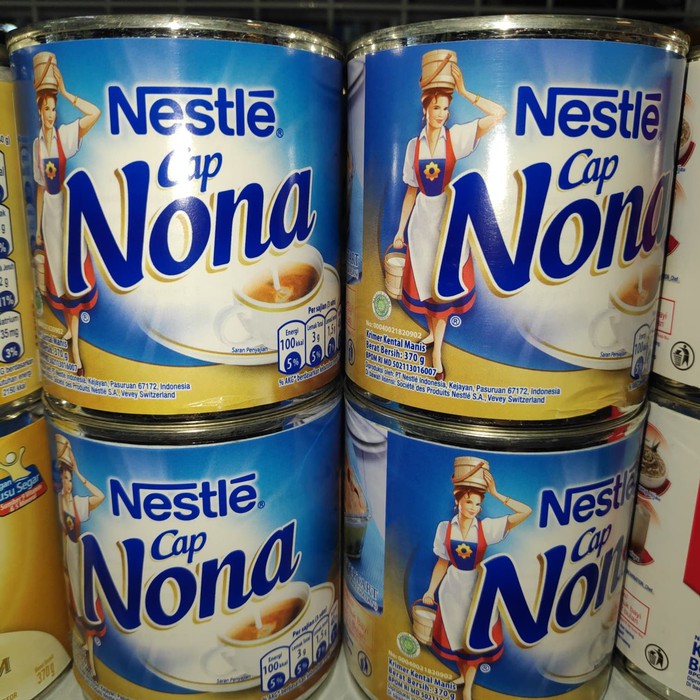 Susu Krimer Kental Manis Cap Nona 370gr / Nestle Cap Nona SKM | Shopee  Indonesia