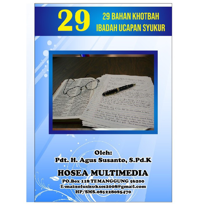 Yang pasti ada ibadah syukur dan… sinode agenda sambut ps xxi, ms hadirkan pembicara dari lemhannas dan universitas indonesia. 29 Bahan Khotbah Ucapan Syukur Shopee Indonesia