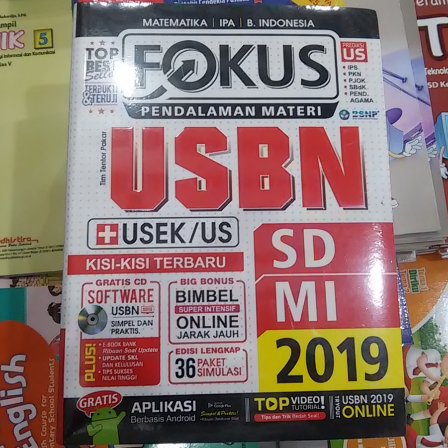 Mungkin sebagian anda masih belum tahu apa itu buku agenda harian. Buku Un Sd 2019 Fokus Pendalaman Materi Usbn Sd Mi 2019 Cd Shopee Indonesia