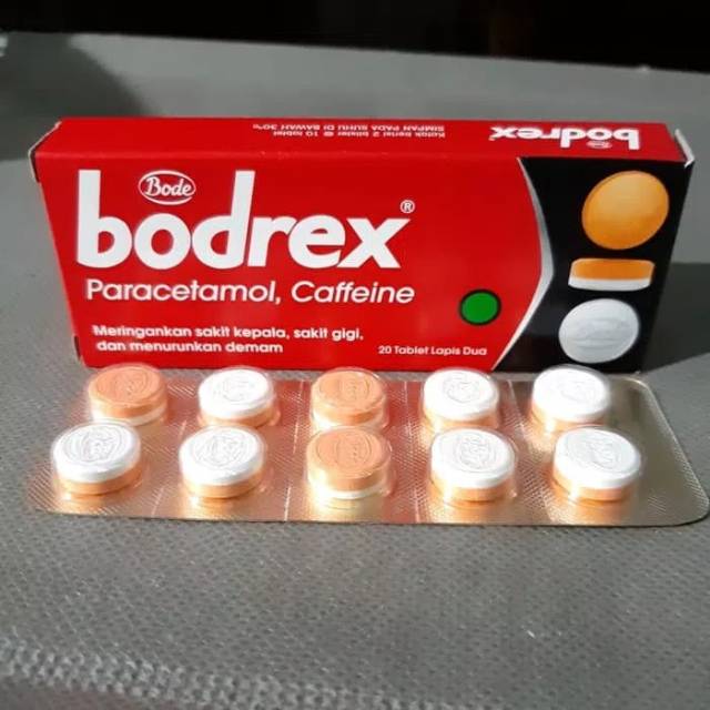 Paracetamol tab 500 mg pim @ 10 tablet. Jual Bodrex Merah Paracetamol Sakit Gigi Sakit Kepala Demam Indonesia Shopee Indonesia