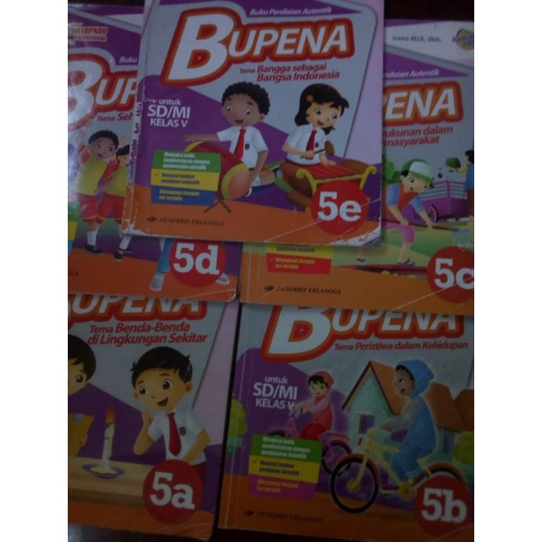 Erlangga buku bupena paket kelas 2 sd / mi k2013 revisi isi 4 buku jilid. Harga Bupena Kelas 5 Bekas Terbaru September 2021 Biggo Indonesia