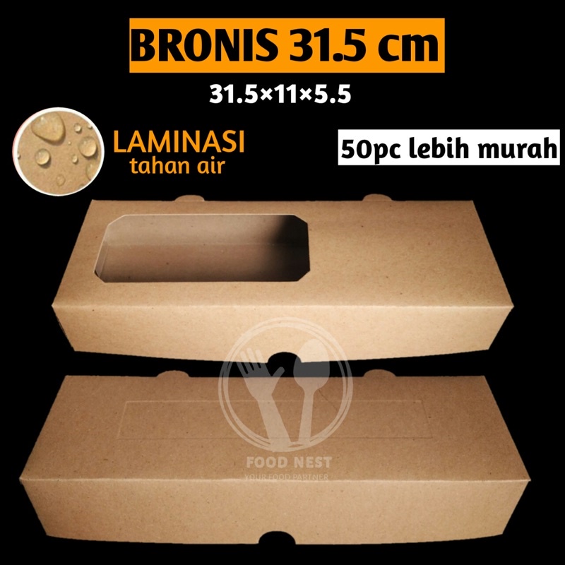 Gopack.id menawarkan cetak dus brownies yang bisa anda pesan dengan desain kemasan sendiri (custom) yang unik dan menarik. Jual Dus Kotak Brownies 31x11x5 Mika Bronis 32 X 11 X 6 Box Hampers Kemasan Hantaran Kotak Dus Kue Roti Dus Lapis Legit Kotak Prol Tape Dus Panjang Long Box Kemasan Kue