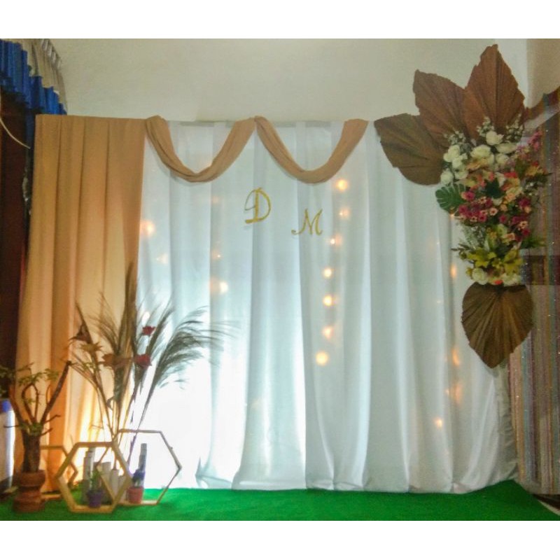 Kanvas (kain, keras dan kaku) 3. Jenis Kain Untuk Backdrop